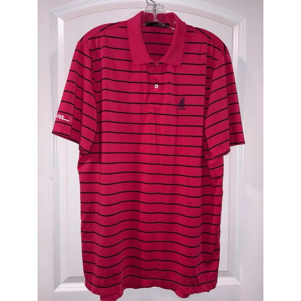 RLX Men’s Large Shirt Ritz Carlton (Jupiter)‎ Performance Polo Ralph Lauren LG